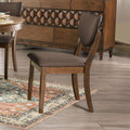 Wood Side Chairs Set of 2 N7043