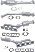 Catalytic Converter Set of 4 Front and Rear Z91617