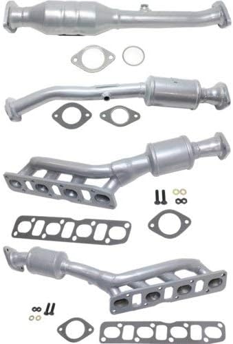 Catalytic Converter Set of 4 Front and Rear Z91617