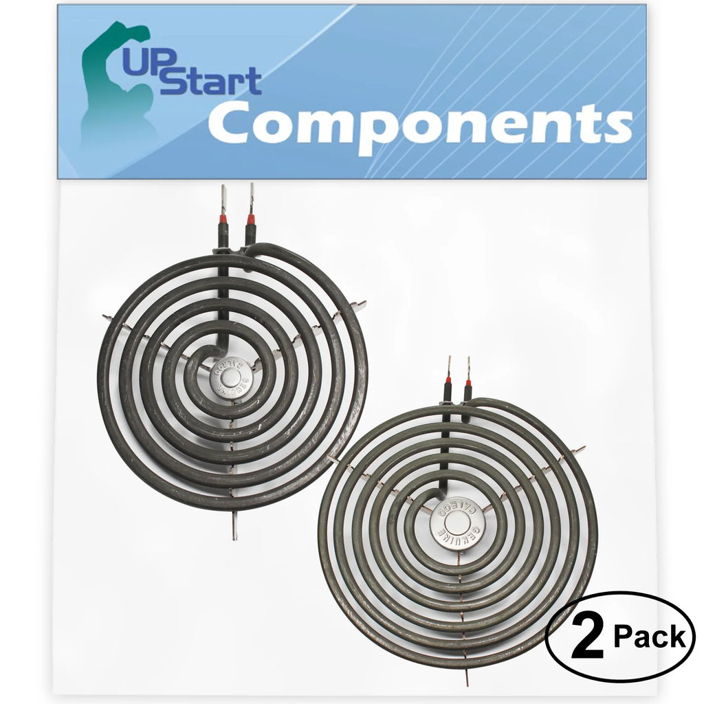2-Pack 8 inch 6 Turns & 6 inch 5 Turns Surface Burner Elements P4468