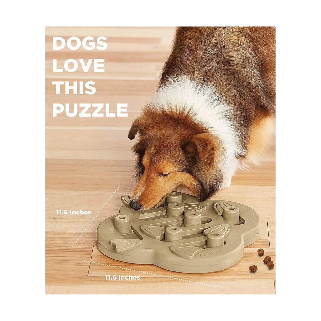 Tan Interactive Treat Puzzle Dog Toy H9535