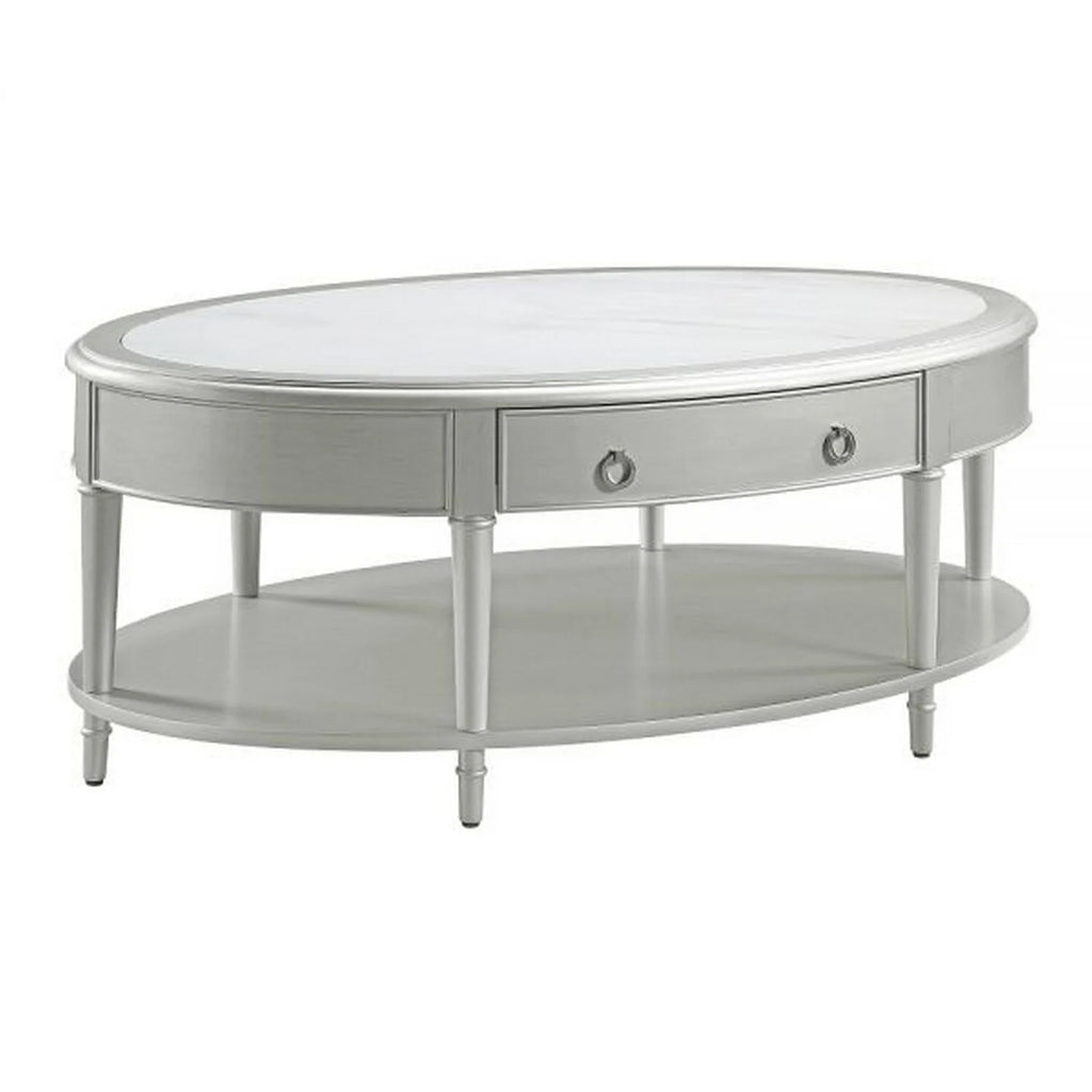 50 Inch Coffee Table with 1 Drawer F569