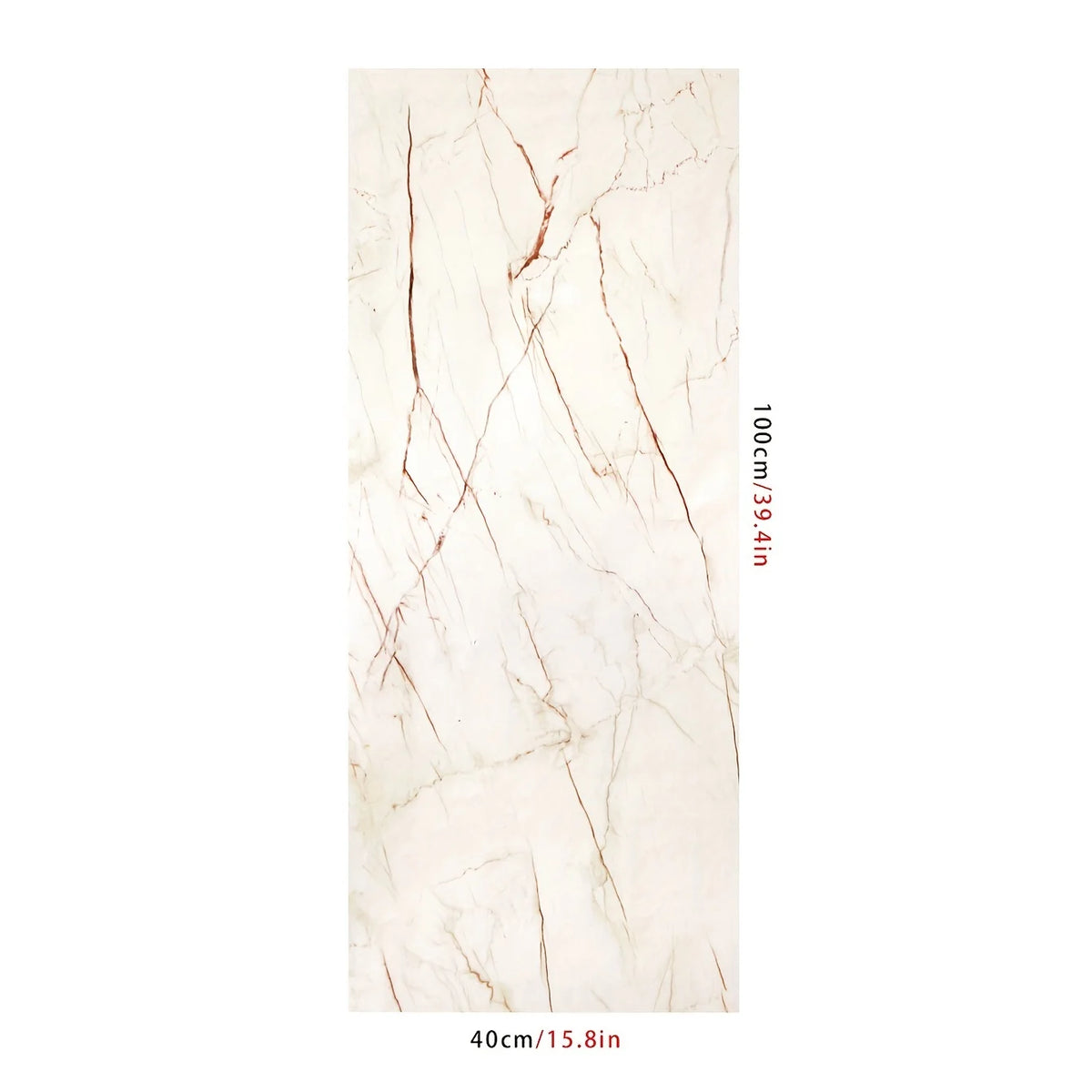 Glossy Film Marble Wallpaper Peel And Stick X2997