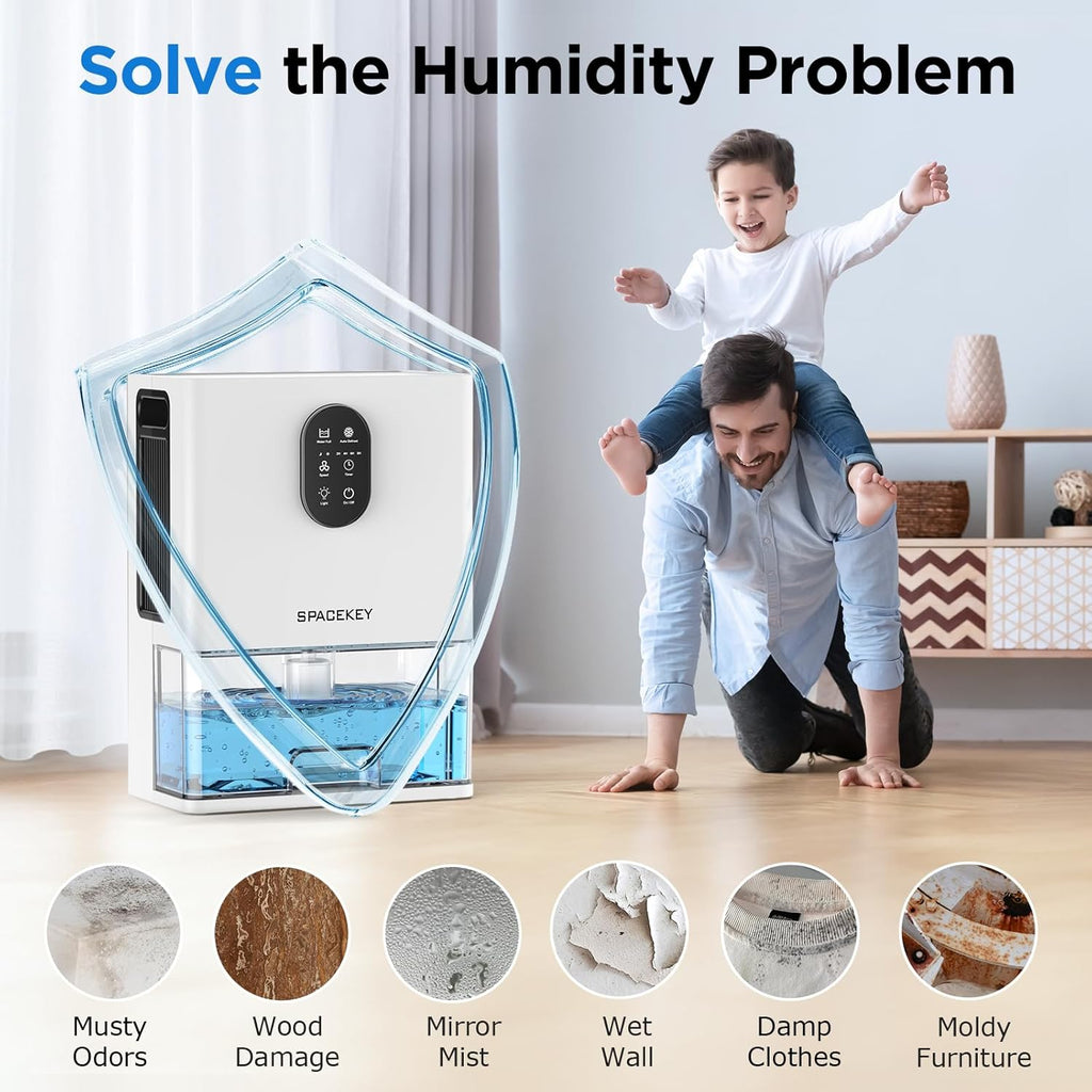 106 OZ Dehumidifier with 7 Color LED Light V37690
