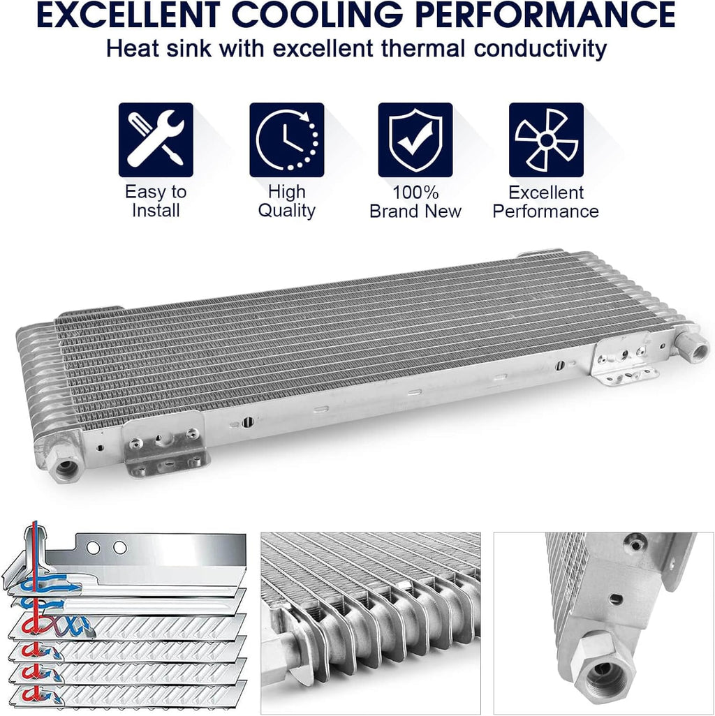 Transmission Oil Cooler Kit with Mounting Hardware D264