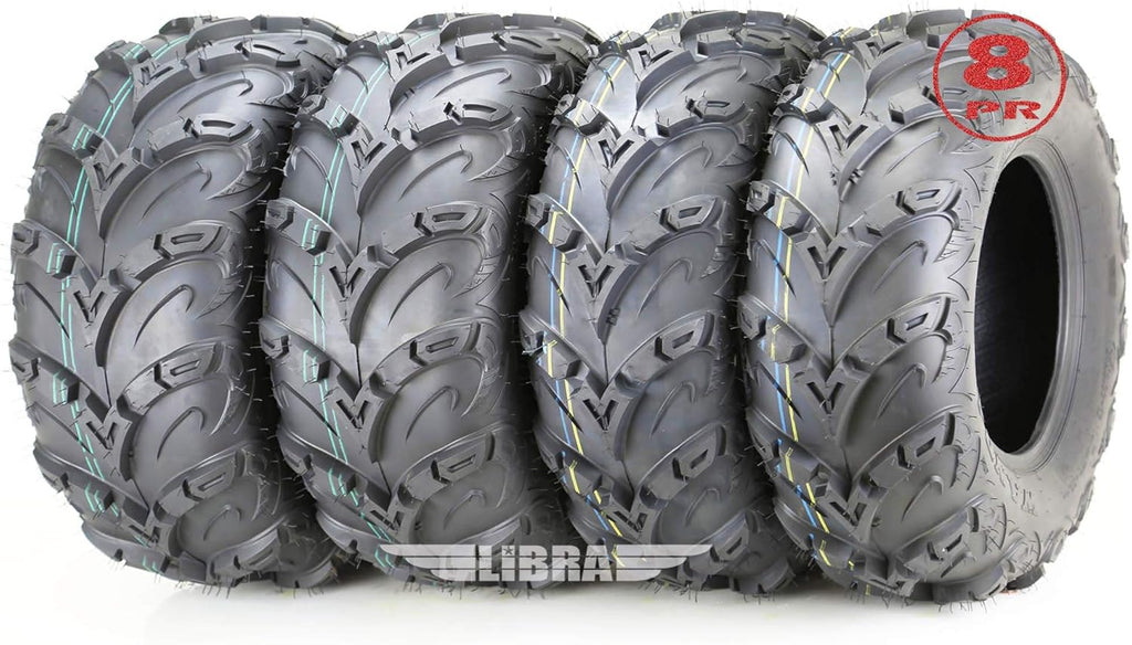 25x8-12 ATV UTV Tires Set of 4 P832