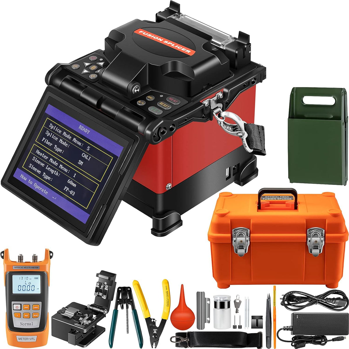 Automatic Focus Fiber Optic Fusion Splicer Kit L4899