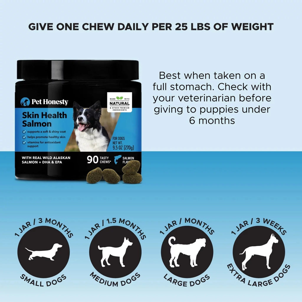 Salmon Fish Oil Soft Chews, 90 Ct L43469