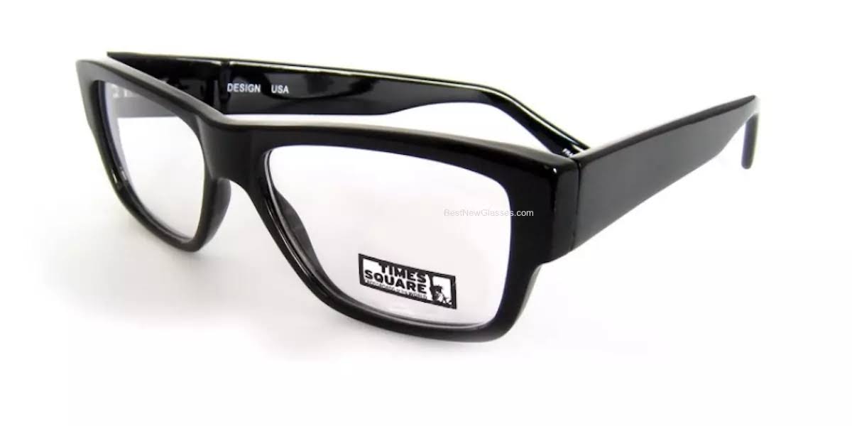 Brown Stripes Plastic Eyeglasses U91662