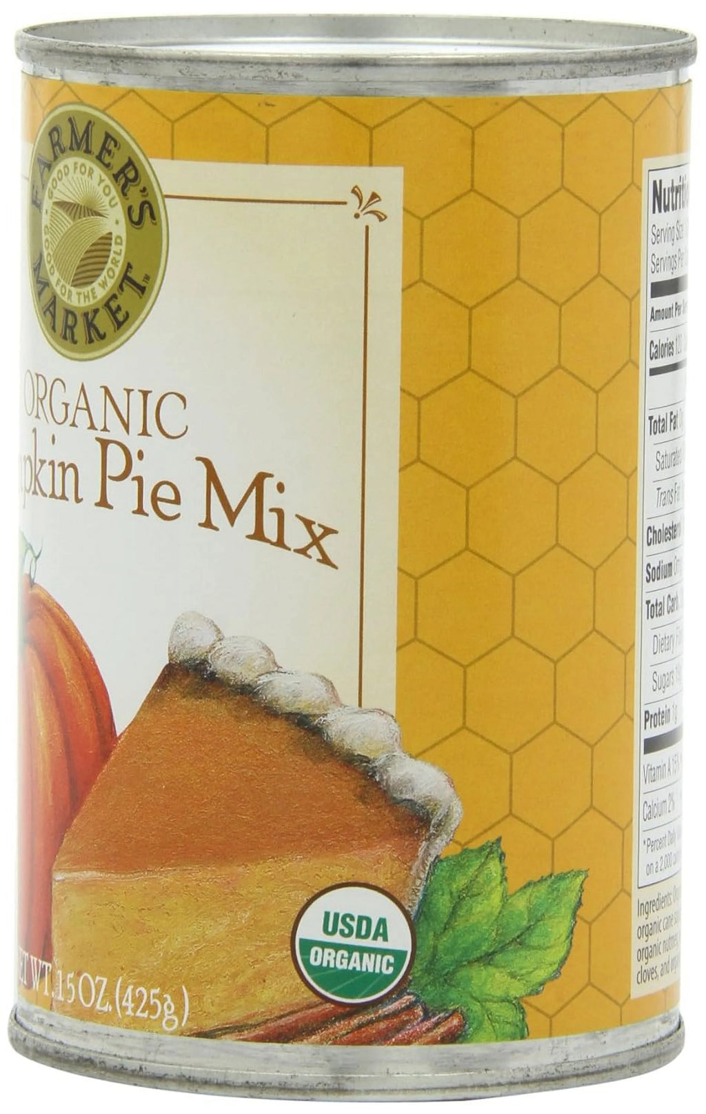 Organic Canned Pumpkin Pie Mix 15-Ounce Cans Pack Of 12 L694