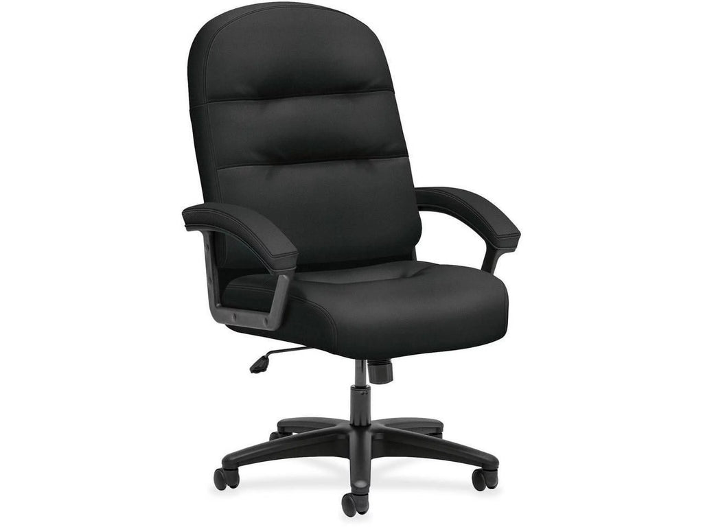 Black Fabric High-Back Chair P807