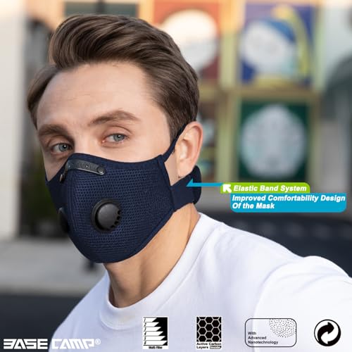 Multicolor M Plus Dust Mask with 6 Activated Carbon Filters H923