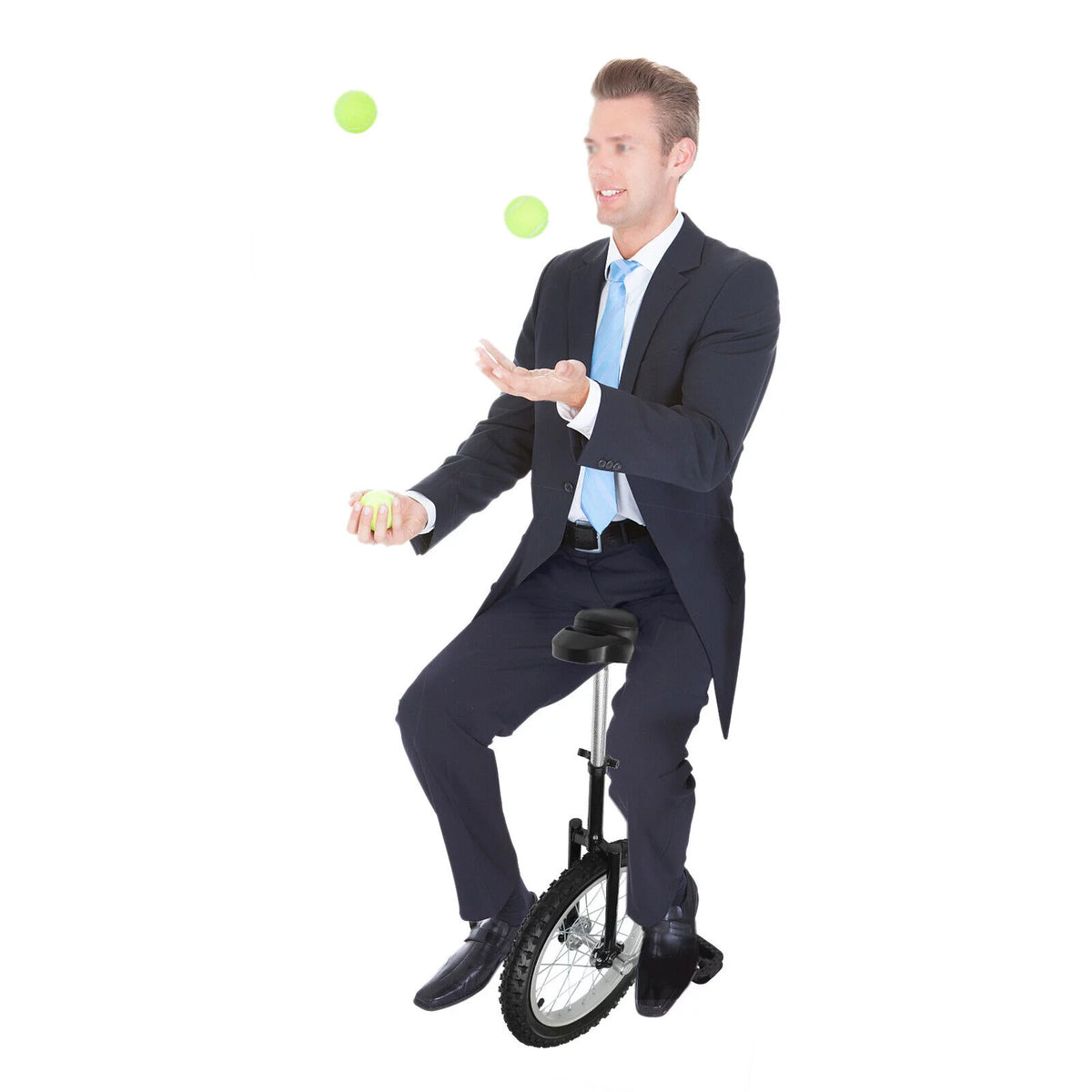 24in Adjustable Balance Training Unicycle D252119