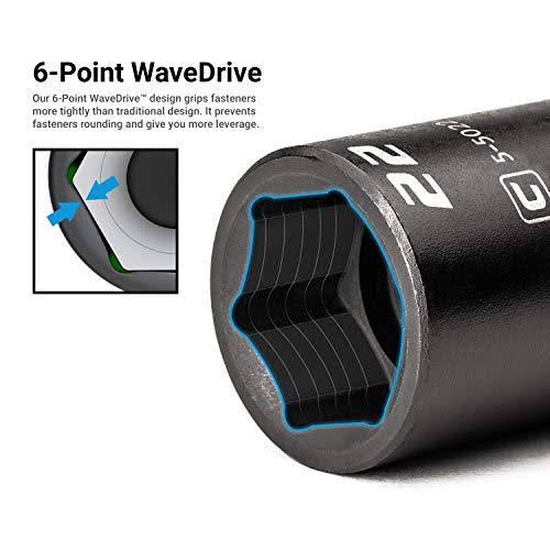 3/8 in. Drive Impact Socket Set, Metric R79089