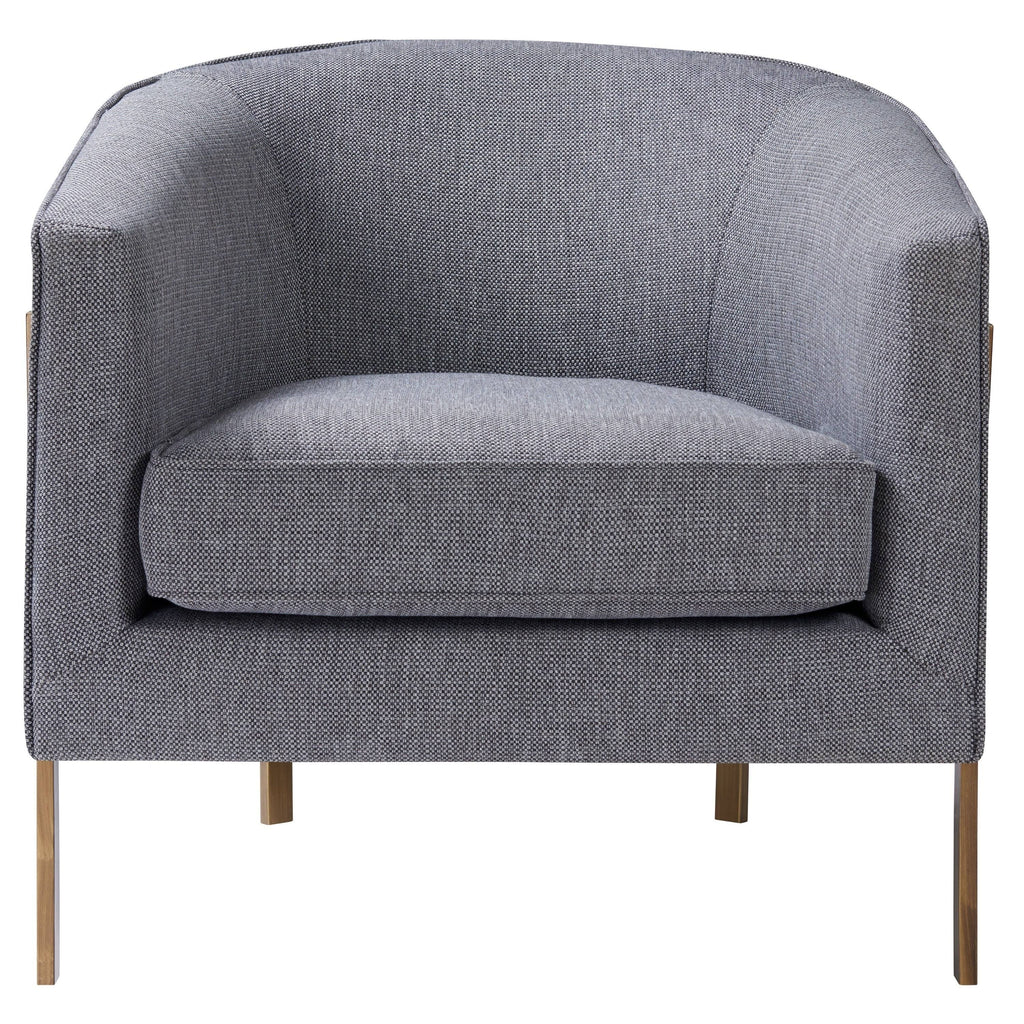 Fabric Accent Chair, Gray C283873