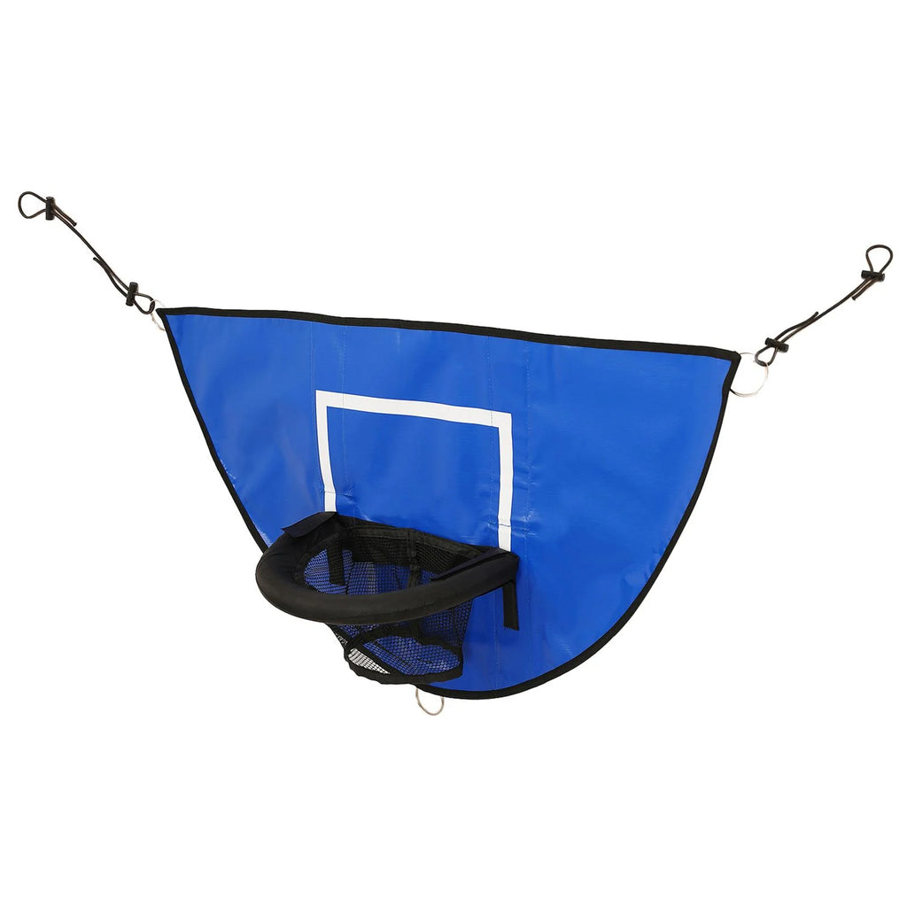 Basketball Hoop Attachment for Trampoline with Net Basketball Goal X1889