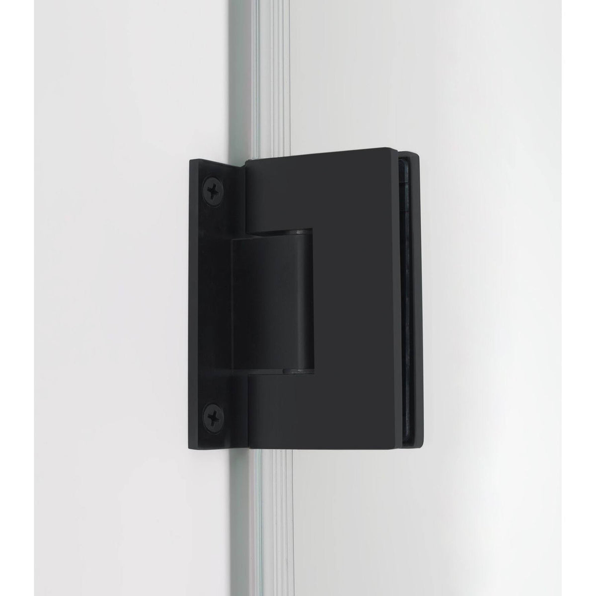 Chrome Frameless Hinged Shower Door L347