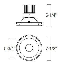 6-in Lighting Reflector Y7510