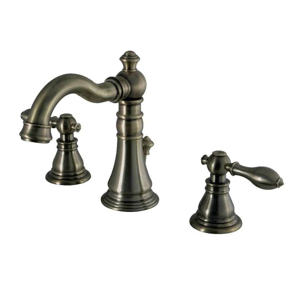 Matte Black Widespread Bathroom Faucet Z8534
