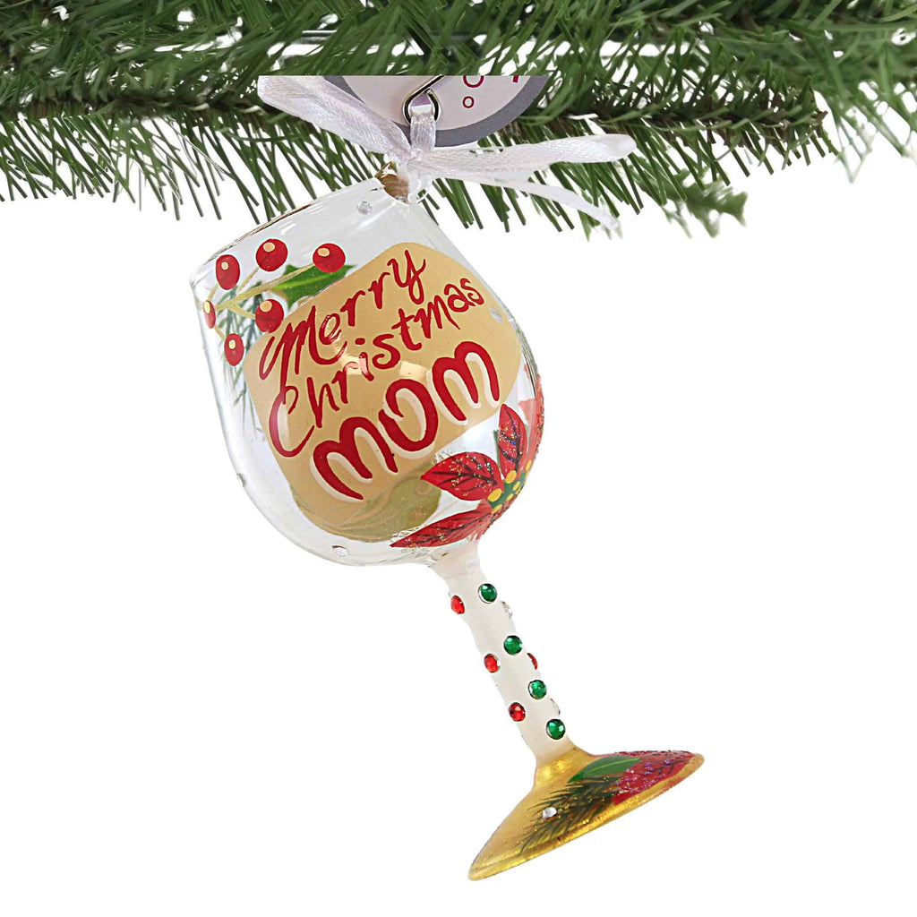 Hand Painted Glass Ornament I98231