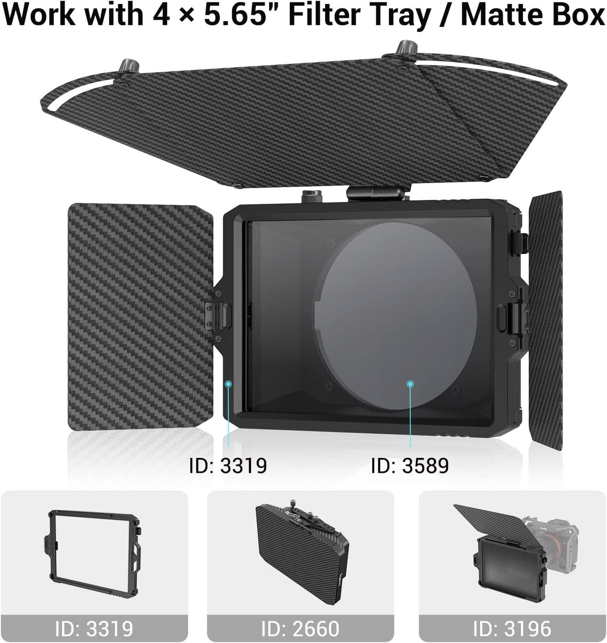 4 x 5.65 ND1.2 4 Stops Square Neutral Density Filter M979