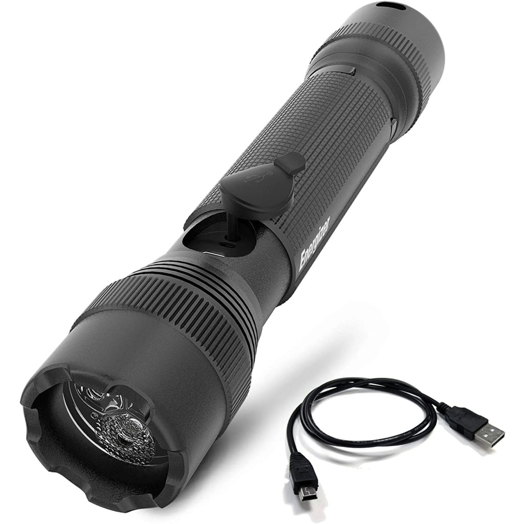 Rechargeable Flashlight with Micro-USB Charging Cable P4142