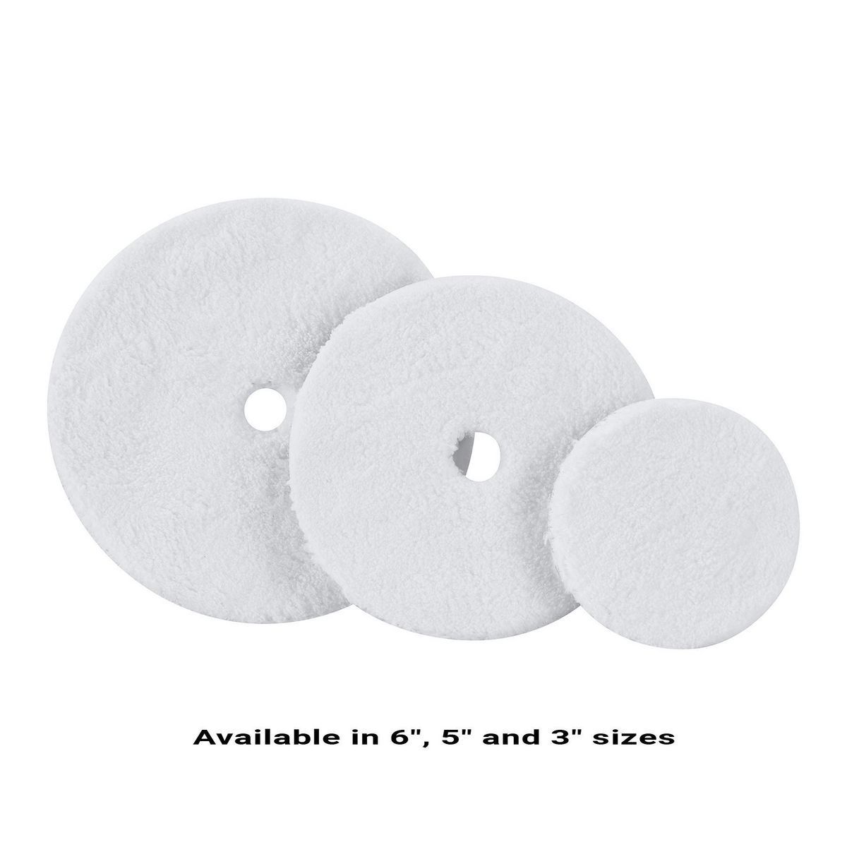 3 in. Microfiber Pad 2-Pack S396033