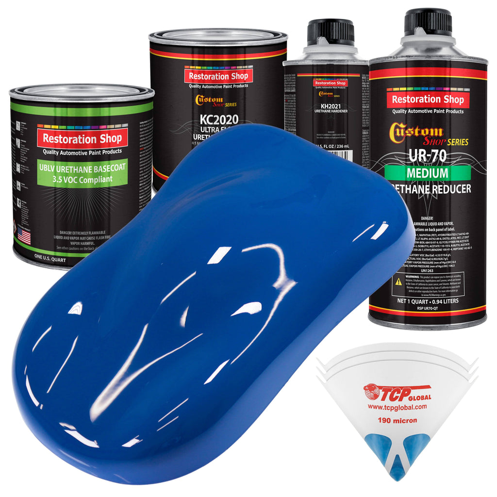 Premium Quart Kit Low VOC Urethane Basecoat Car Auto Body Paint Kit D8124