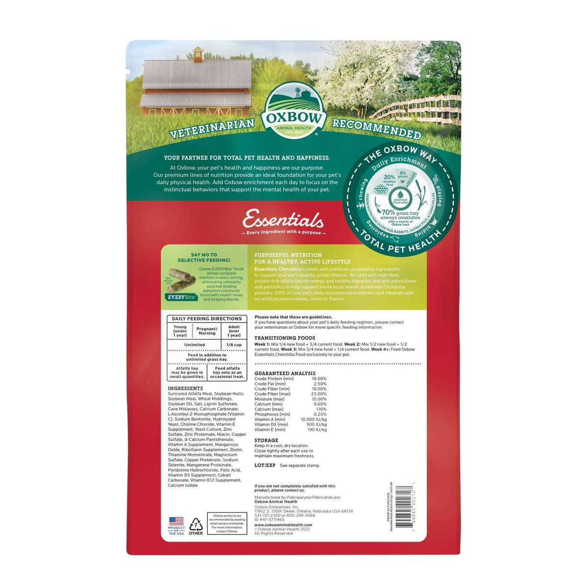 Chinchilla Food T511