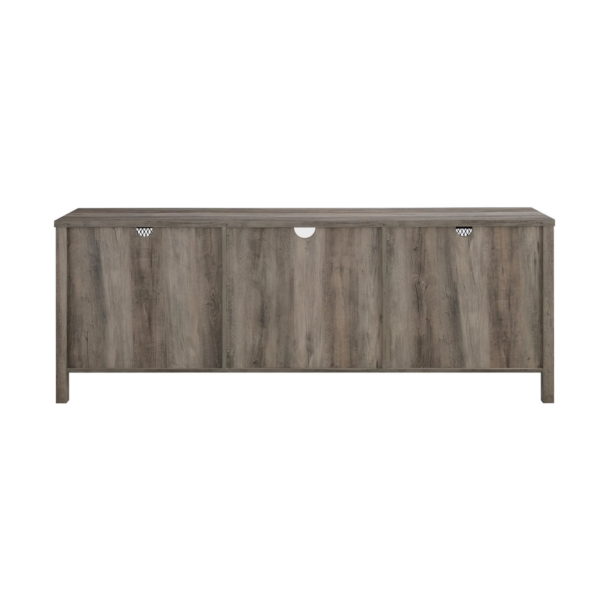 Grey Wash Sliding Door TV Stand Y503