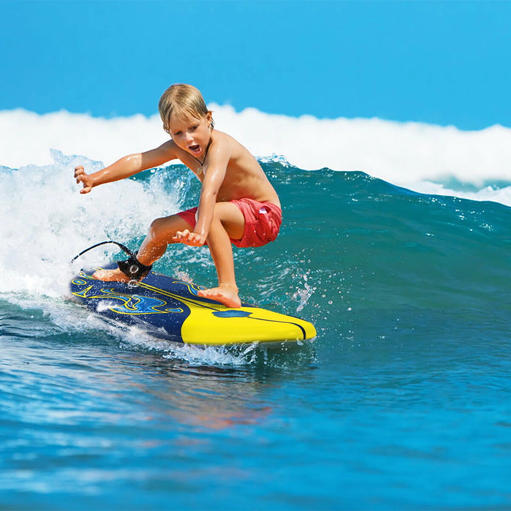 Surfboard Foamie Body Surfing Board with Fins & Leash P3837