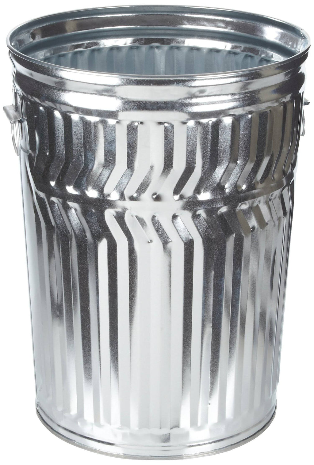 Galvanized Steel 32-Gallon Trash Can Z221