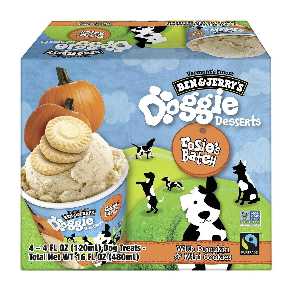 Frozen Dog Treat Pumpkin & Mini Cookies S15879