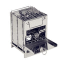 Wood Stainless Steel Foldable Charcoal Grill T5427