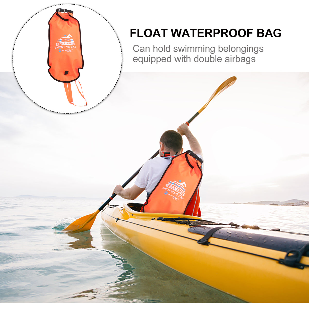 Open Water Swim Safety Float Bag B53835