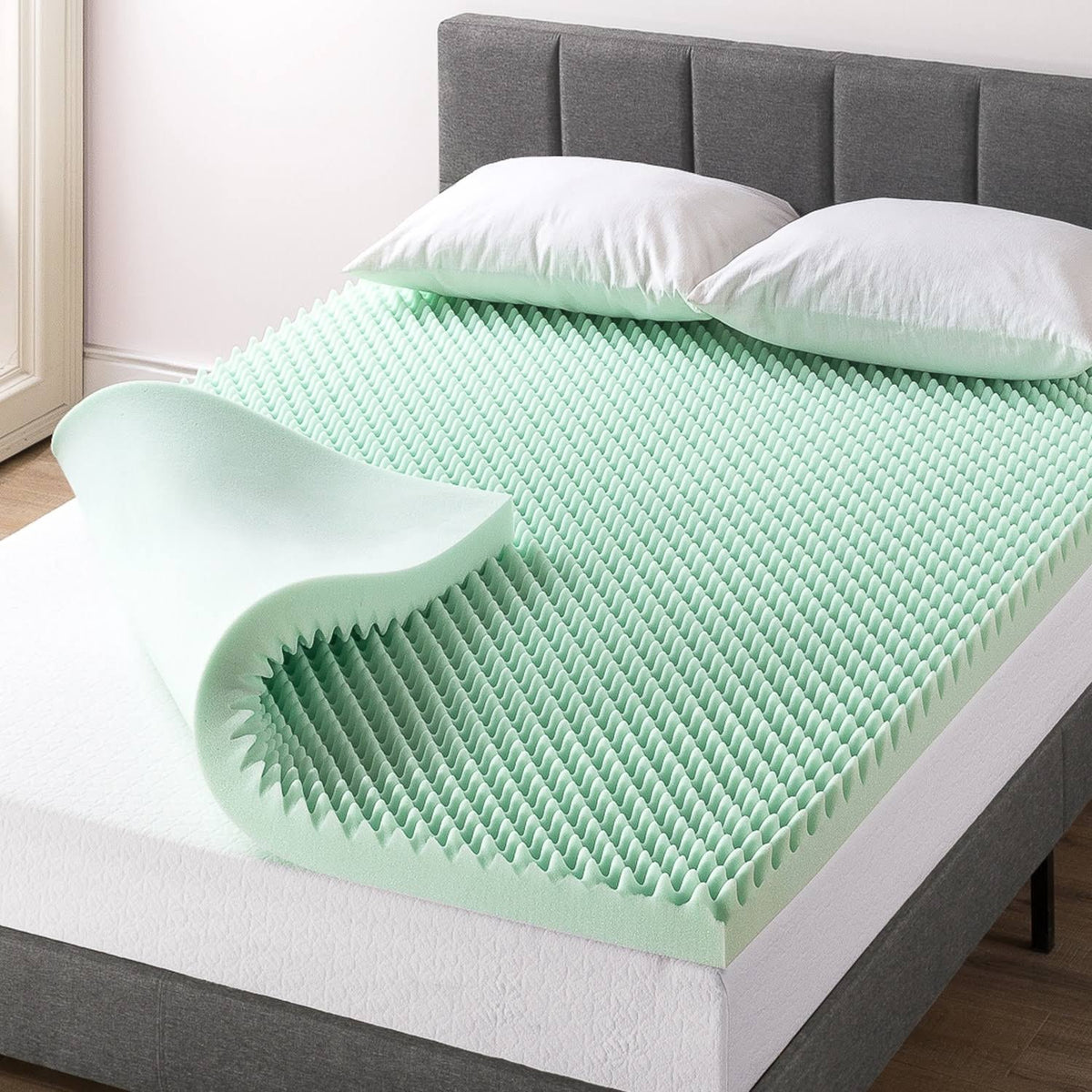 3 inch Memory Foam Mattress Topper X504651