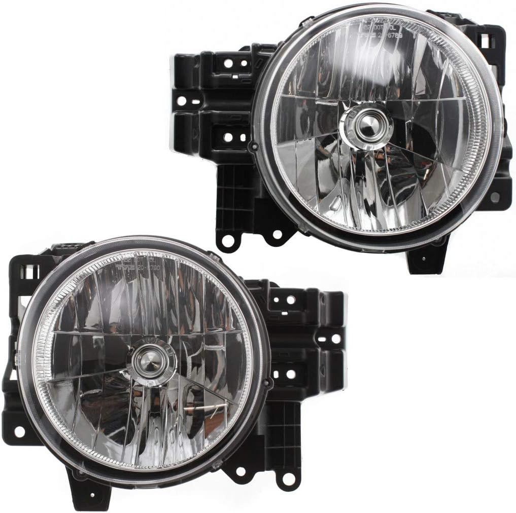 Headlight Assembly Driver Left Side with Bulbs Z54327