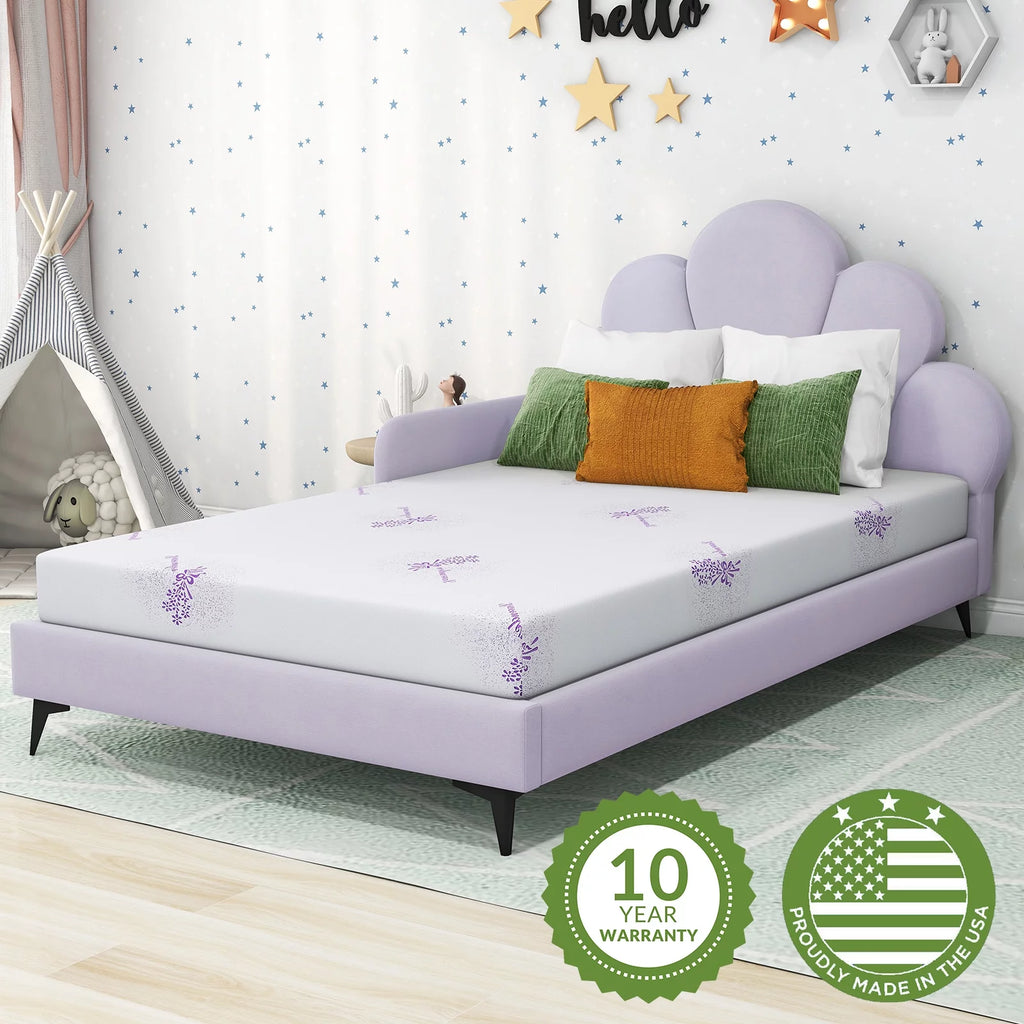 6 inch Gel Memory Foam Twin Mattress P6072