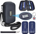 Portable Insulated Diabetic Medication Cooler Bag with Thermometer Black S8975