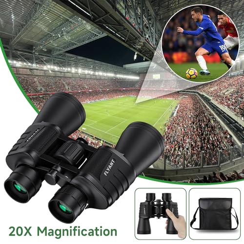 20x50 Waterproof Compact Binoculars with Carrying Bag C142