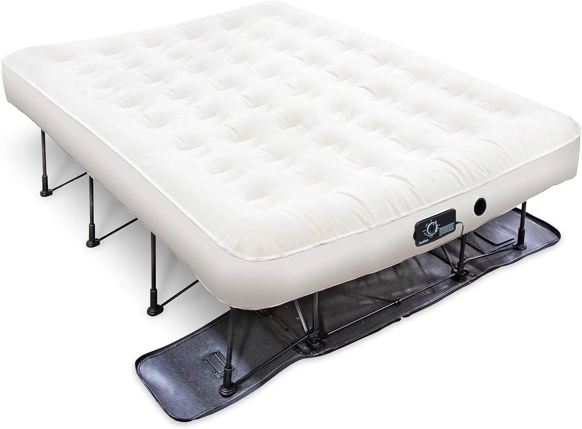 Self Inflating Twin Air Mattress with Built In Pump Y64063