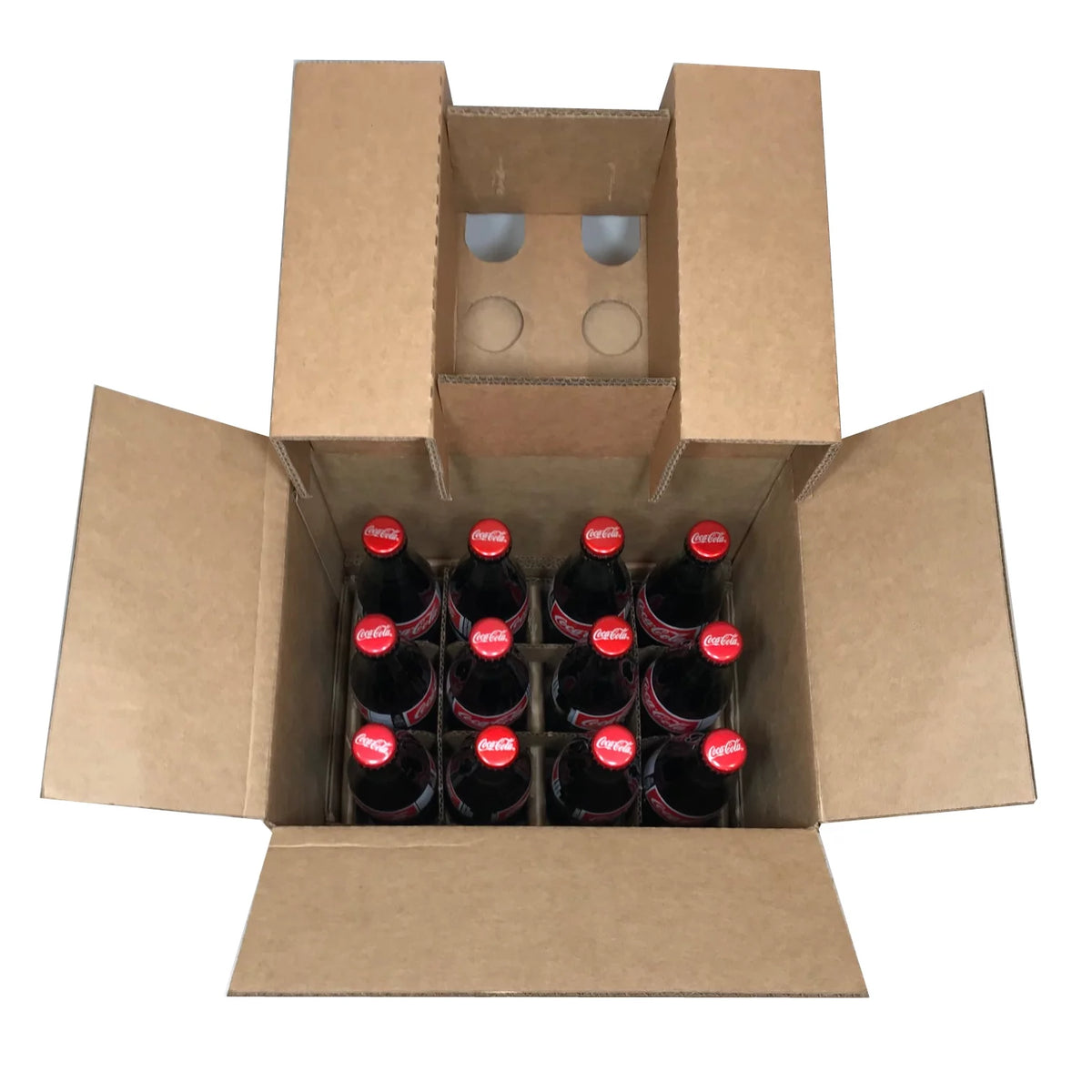 12 fl. oz. Glass Bottle Case (12-Pack) Sweetened Coke S878