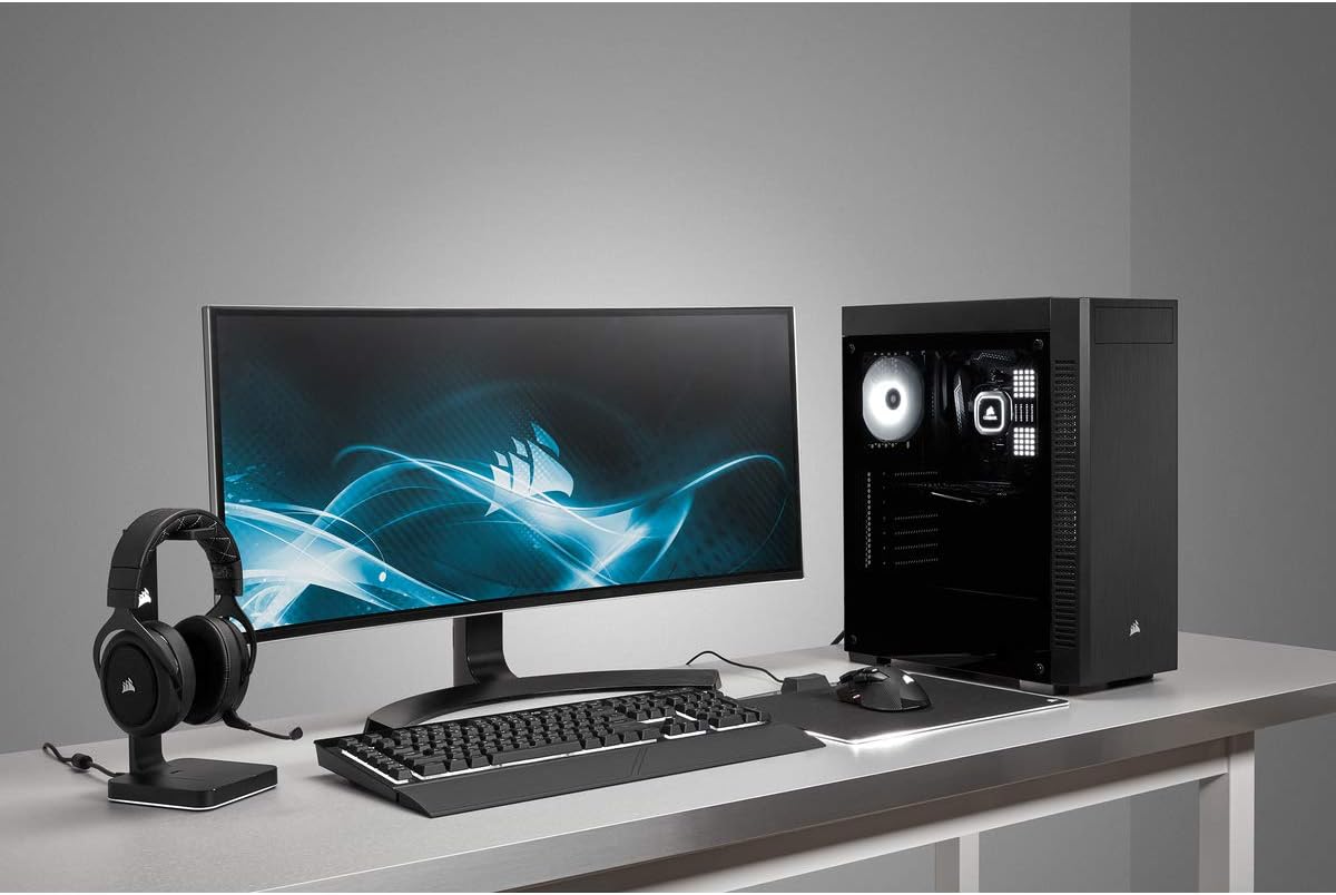 Tempered Glass Mid-Tower ATX Case U3391