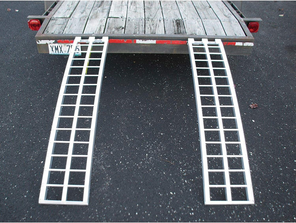 Aluminum Ramp Set, 60in.L x 12in.W, 5,000 lb. Capacity Per Pair F374