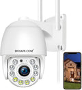 Outdoor WiFi IP Security Camera with Floodlight and Color Night Vision T30812