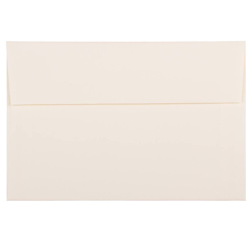 Invitation Envelopes, 5 1/2 x 8 1/8, Natural White Linen, Bulk 1000/Carton Z9868