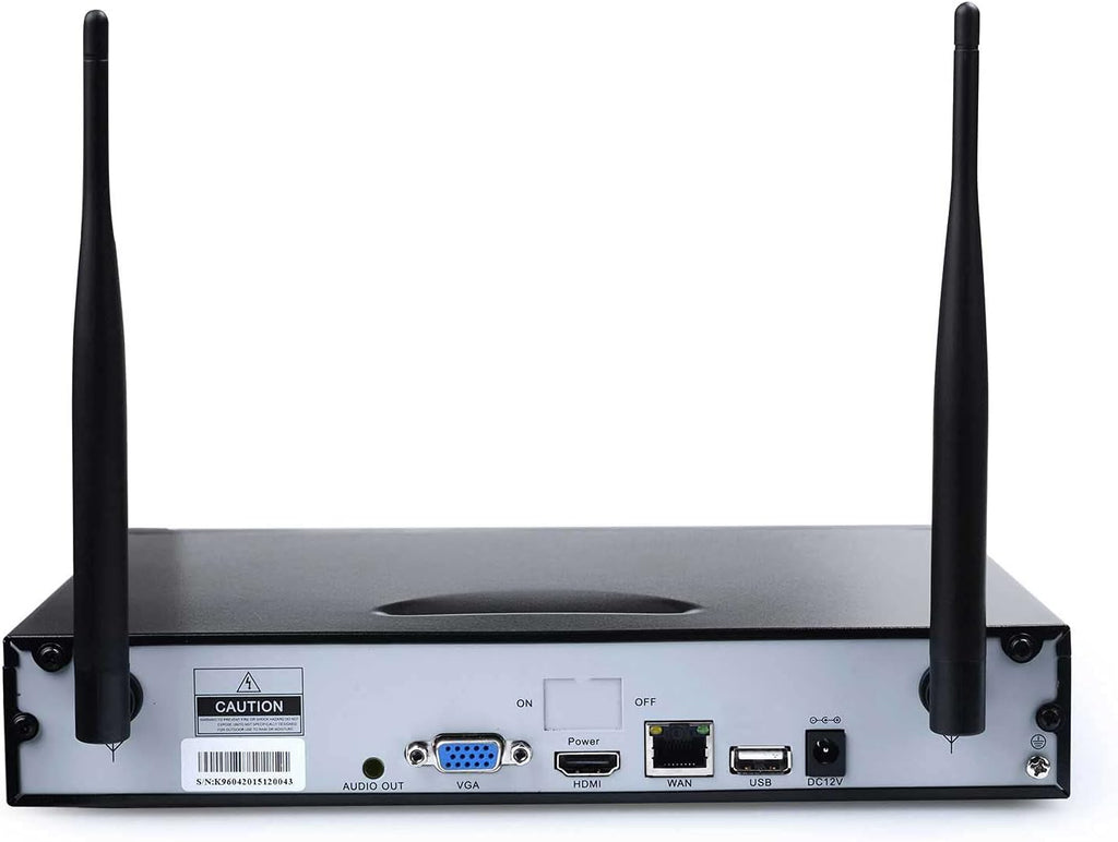 3MP Wireless Home Security Camera System with 4x 3MP Outdoor Cameras V470013