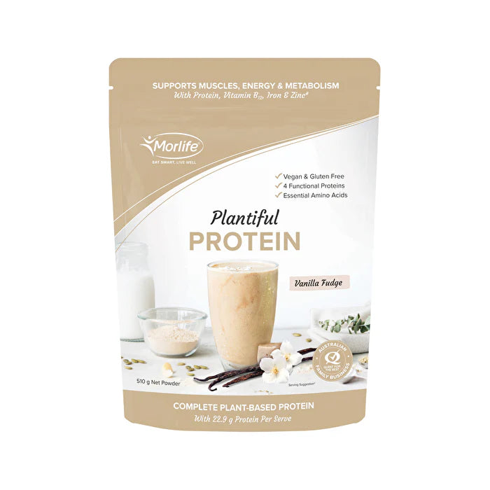 Vanilla Fudge Plantiful Protein 510g B656