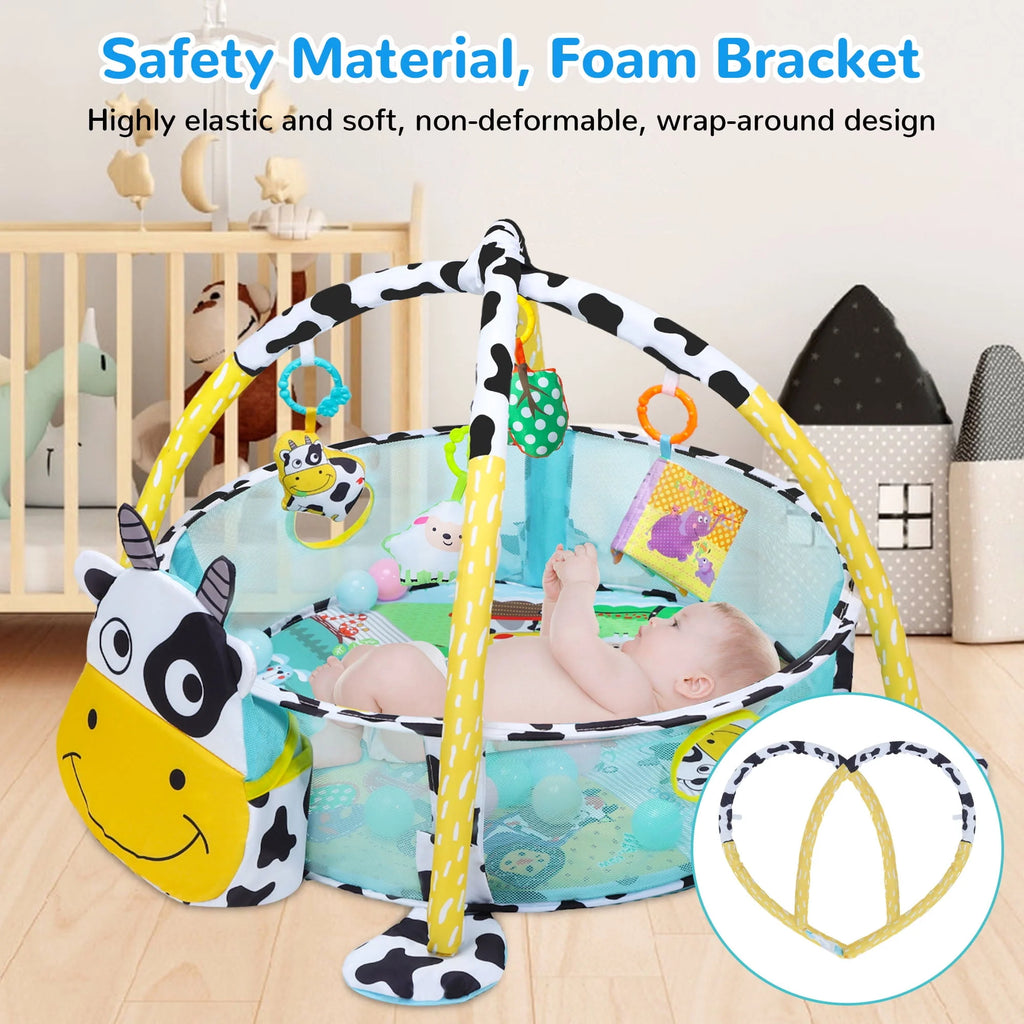 Baby Play Mat with 4 Hanging Toys 30 Balls Y430945