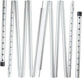 Adjustable Aluminum Tarp Poles Set of 2 B64161
